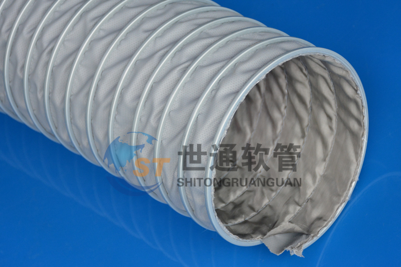 ST00387a軟管，耐高溫軟管,耐高溫風管,耐高溫伸縮管