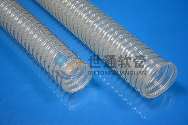 ST00797軟管,PU鋼絲管,耐磨軟管,物料輸送管,阻燃防靜電軟管
